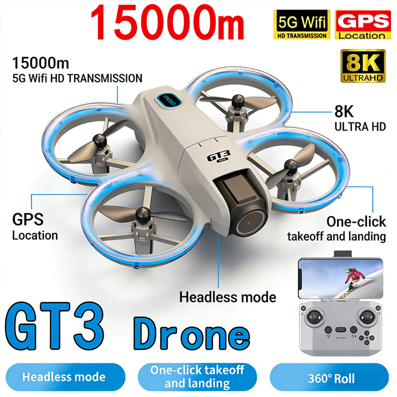 Kids Toys Drone - Neue GT3 MAX Drohne 8K HD