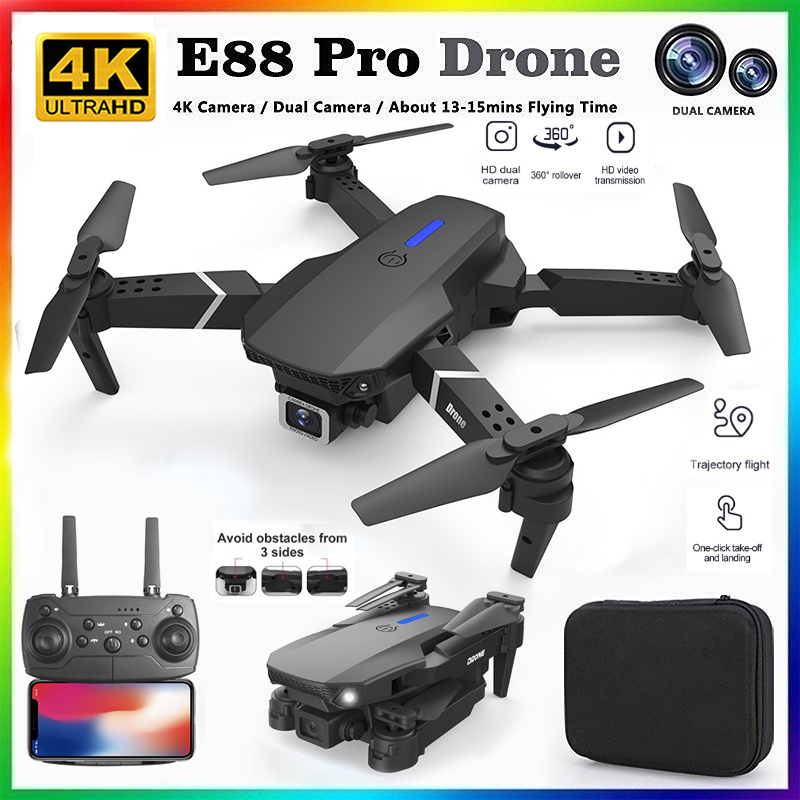 Kids Toys Drone - 2026 NEU E88 Professionelle HD 4K