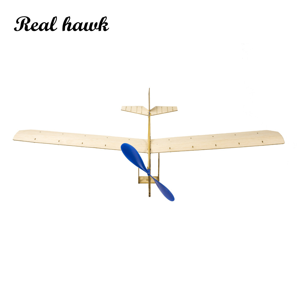 Kids Toys Kit - STEM-Flugzeugset mit Gummiband, DIY-Segelflugzeugspielzeug aus Holz