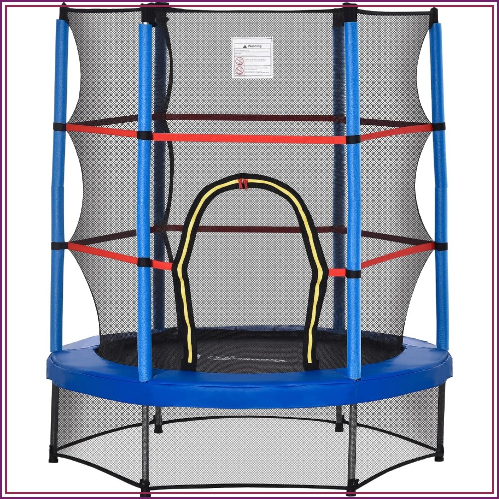 Trampoline Mini Indoor - 55-Zoll-Mini-Trampolin für Kinder von 3-6 Jahren,