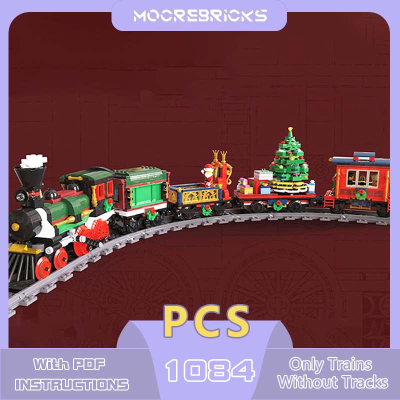 Popular Kids Xmas Toys - Beliebte Ziegel Moc Winter Weihnachten motorisiert