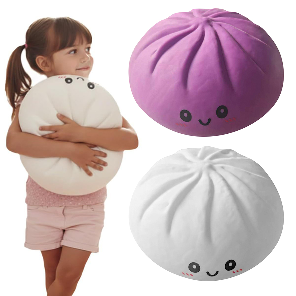 Kids Toys Dumplings - Riesige Dumpling-Squishies, weiche Dumpling-Squishies, Stress-Spielzeug, große