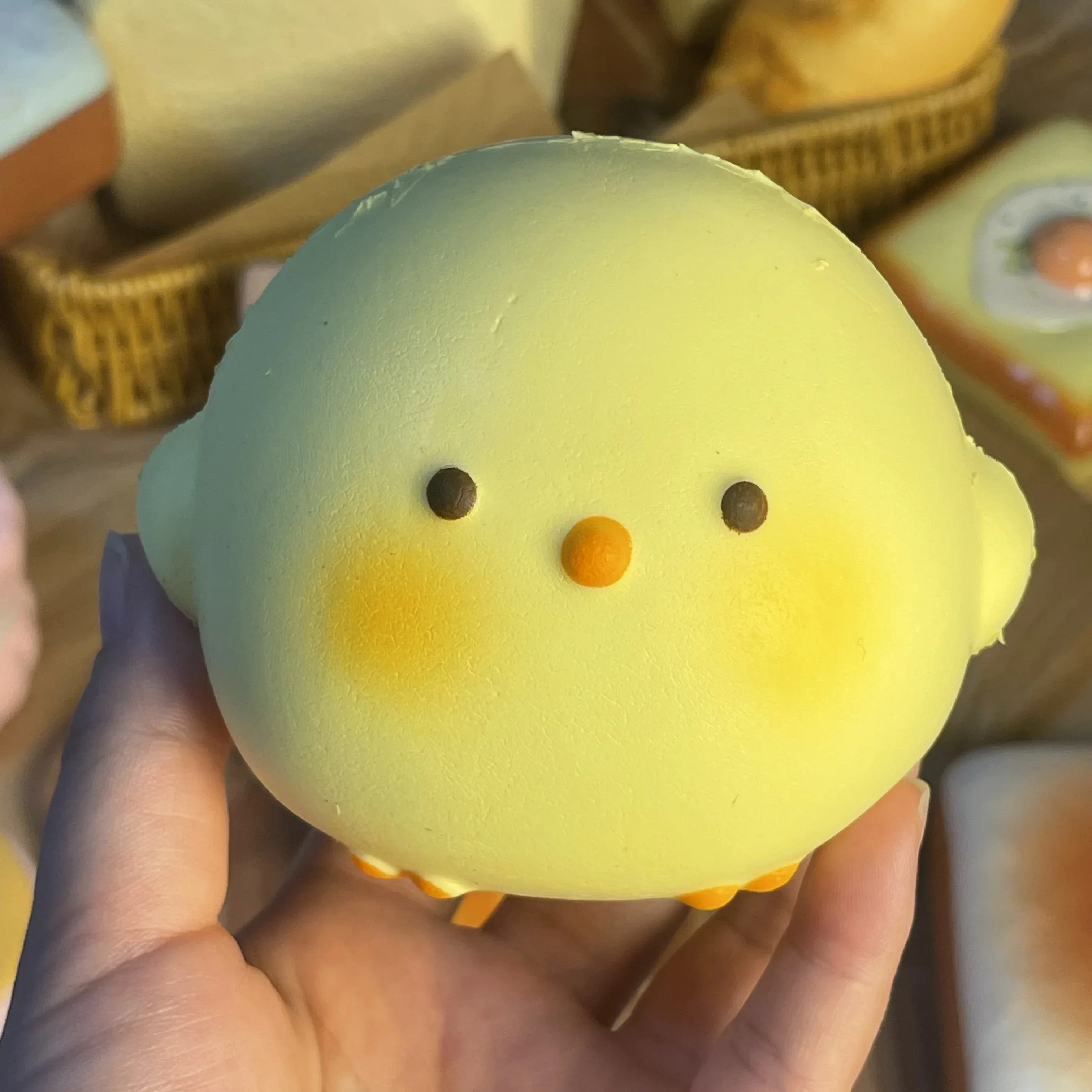 Kids Y Toys - HEISS! Niedliches Riesen-Küken Squishy-Spielzeug, langsam aufsteigend,