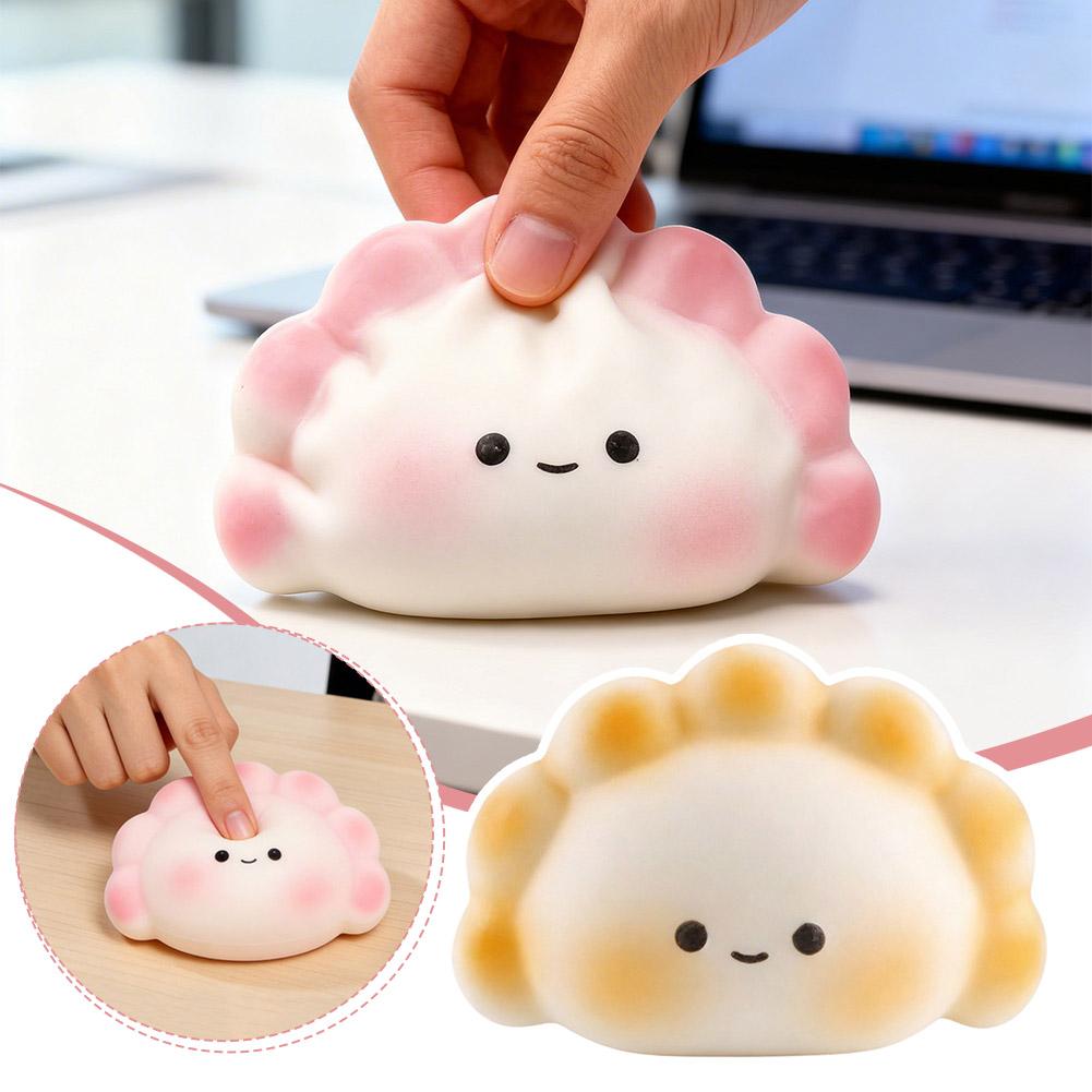 Niedliche Dumpling-Squishies,  – Kids Toys Dumplings Bewertung und Preis