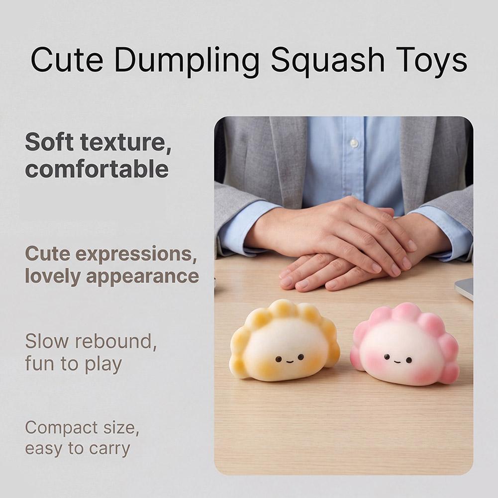 Niedliche Dumpling-Squishies,  – Kids Toys Dumplings Bewertung und Preis