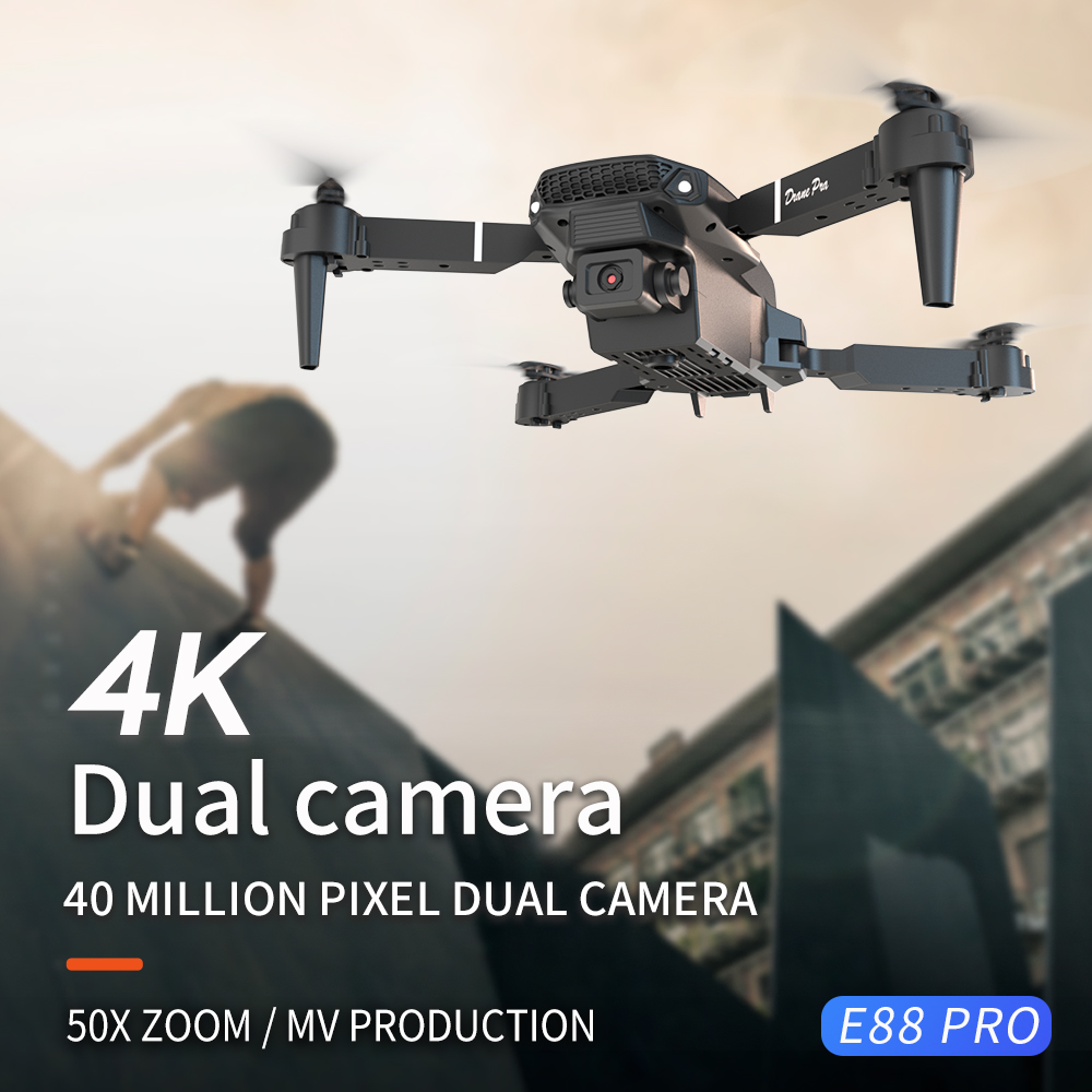 2026 NEU E88 Professionelle HD – Kids Toys Drone Bewertung und Preis