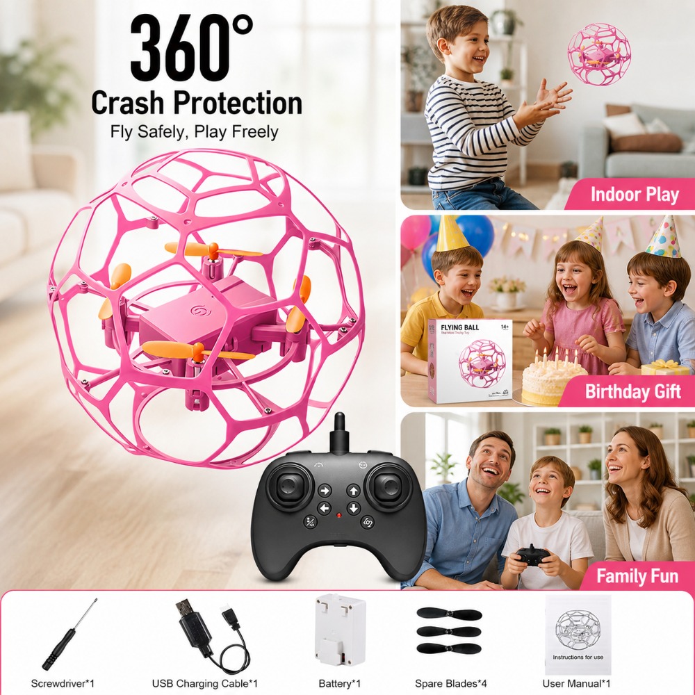Fußballförmiger RC-Drohnen-Qua – Kids Toys Under 100 Bewertung und Preis