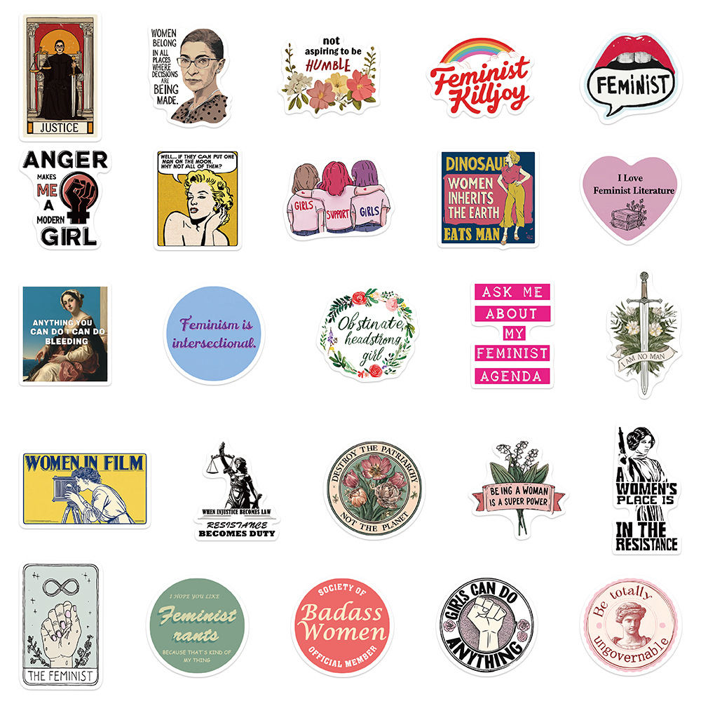 50 Stück feministische Girl-Po – Kids Toys Quotes Bewertung und Preis
