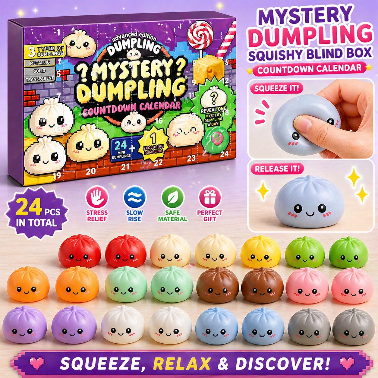 Überraschungs-Dumpling-Blindbo – Kids Toys Dumplings Bewertung und Preis