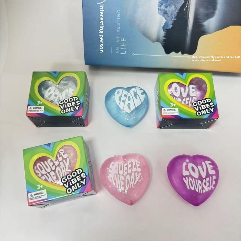 1 Stück glitzerndes, herzförmi – Kids Toys Quotes Bewertung und Preis