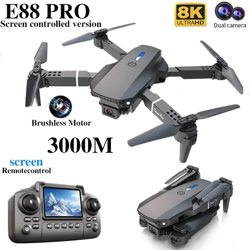 Professionelle E88 PRO Drohne  – Kids Toys Drone Bewertung und Preis