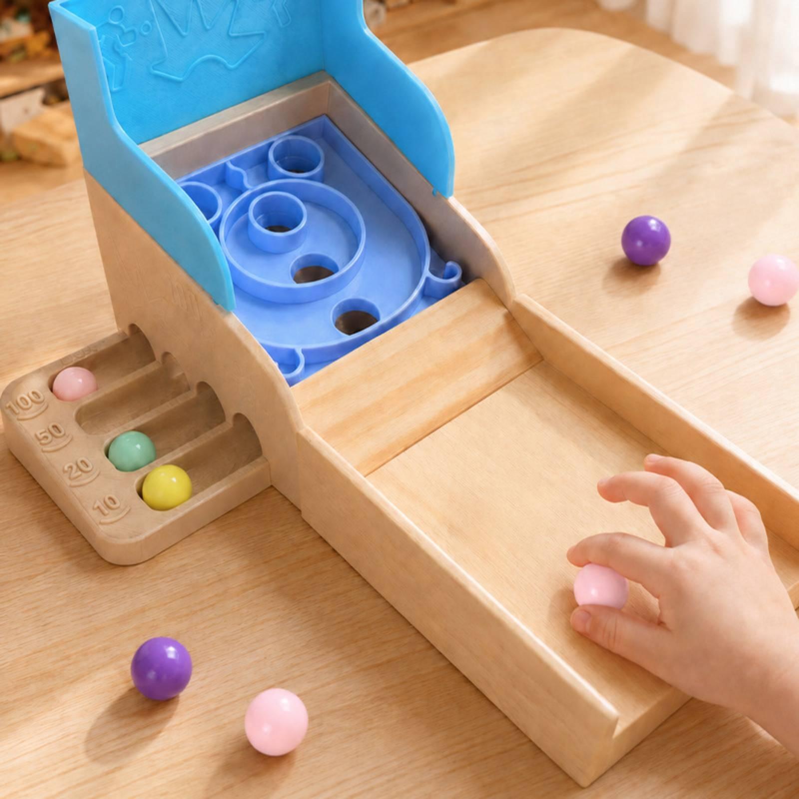 Holz-Murmelbahn-Spielzeug mit  – Marble Run Set Bewertung und Preis