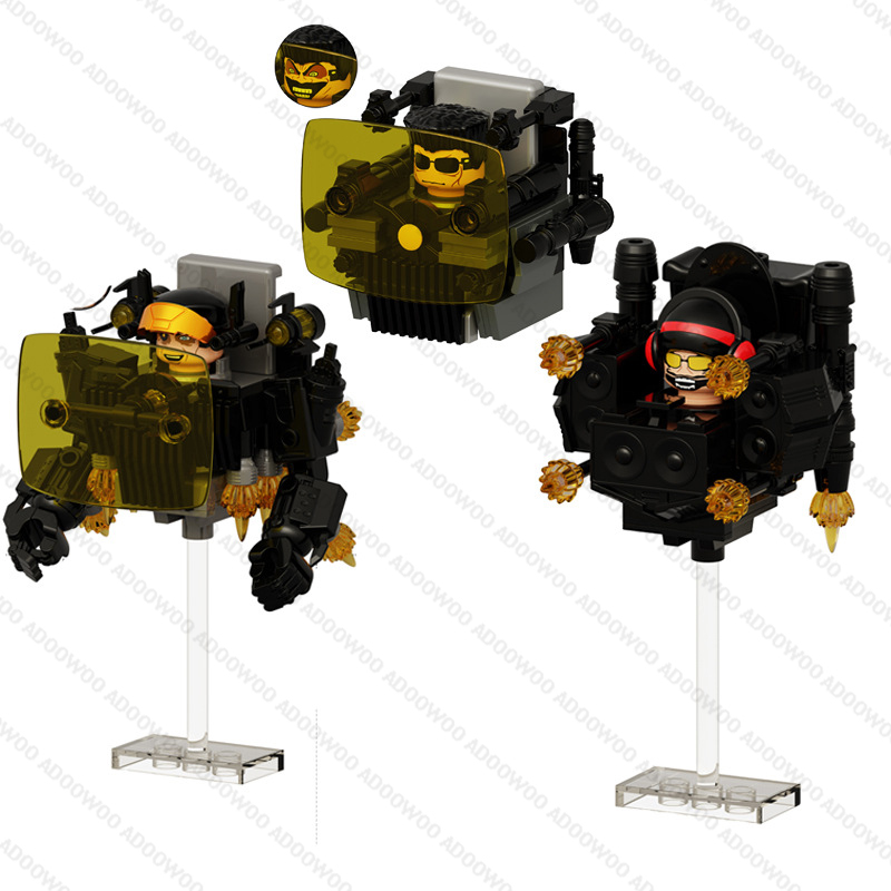 DLL001 KDL818 DJ War Damaged S – Lego Building Blocks Bewertung und Preis