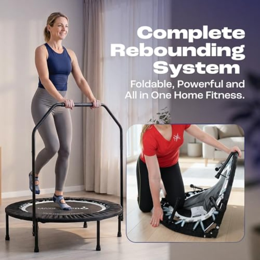 Maximus PRO Faltbares Rebounde – Trampoline Mini Indoor Bewertung und Preis