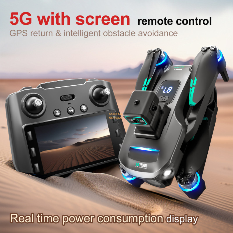8K Dual Kamera 5G WIFI FPV Fer – Kids Toys Drone Bewertung und Preis