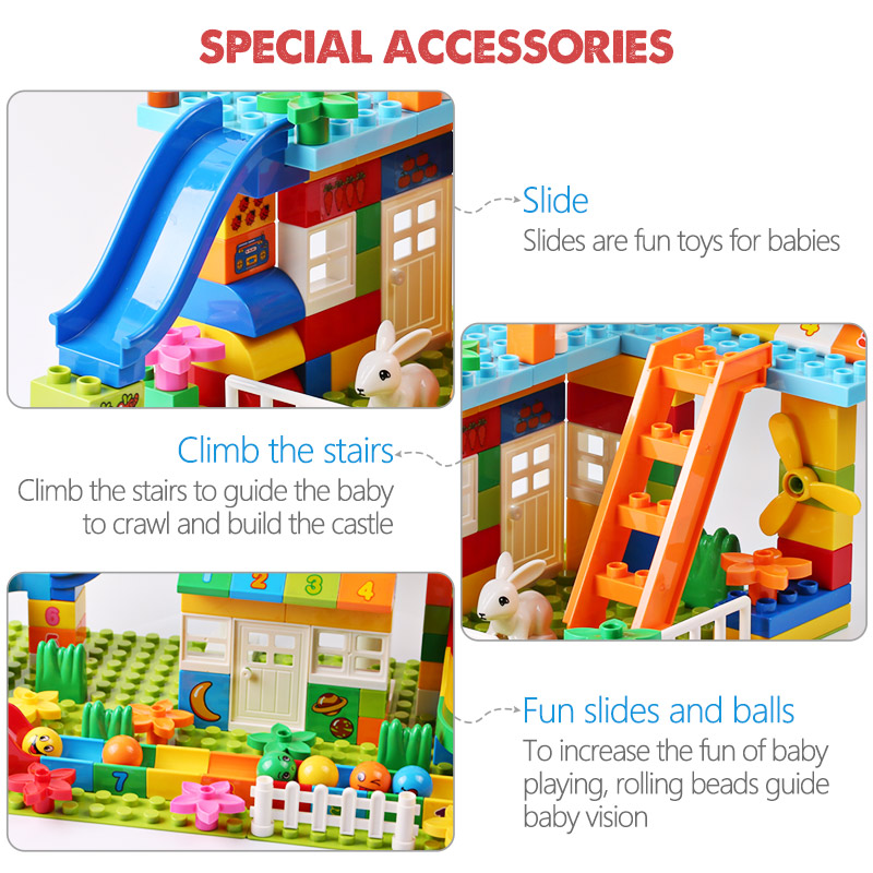 Große Partikel Dach Blöcke Kom – Marble Run Set Bewertung und Preis