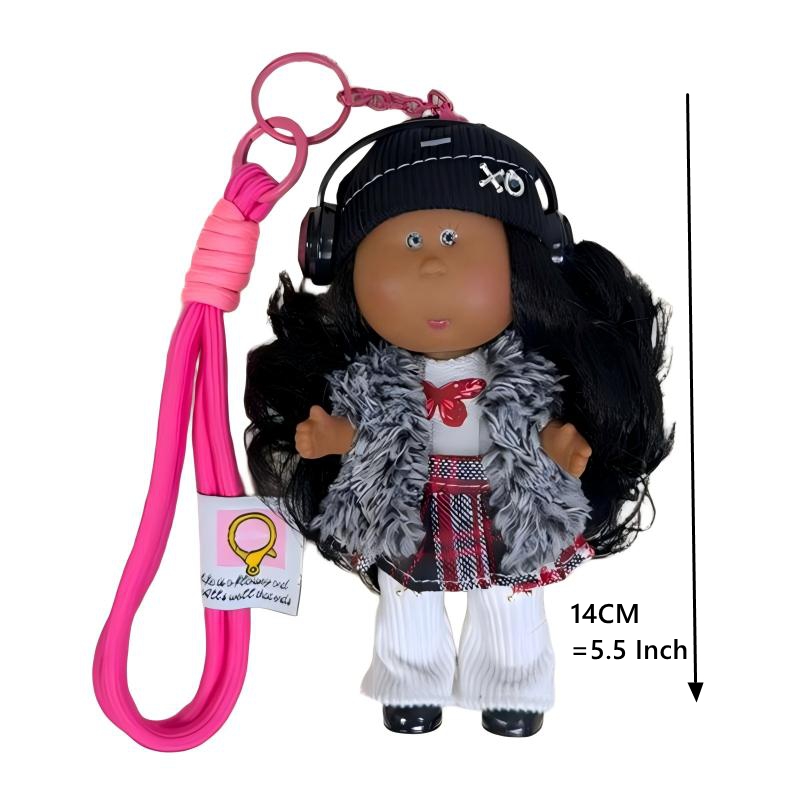 5,5 Zoll große schwarze Puppe, – Kids Toys Bag Bewertung und Preis