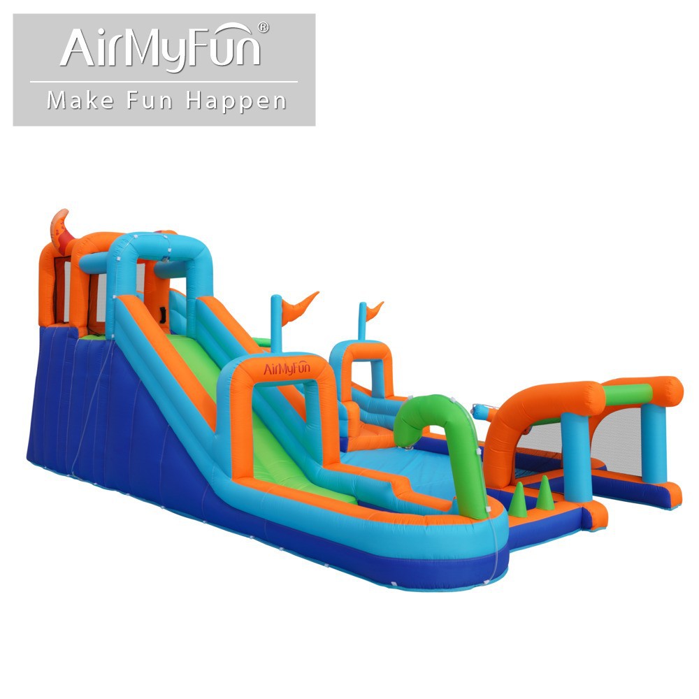 AMF Aufblasbare Wasserrutsche  – Trampoline Mini Indoor Bewertung und Preis