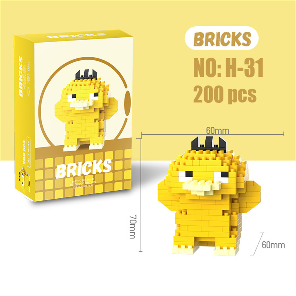 Pokemon Mikro-Bausteine Pikach – Lego Building Blocks Bewertung und Preis