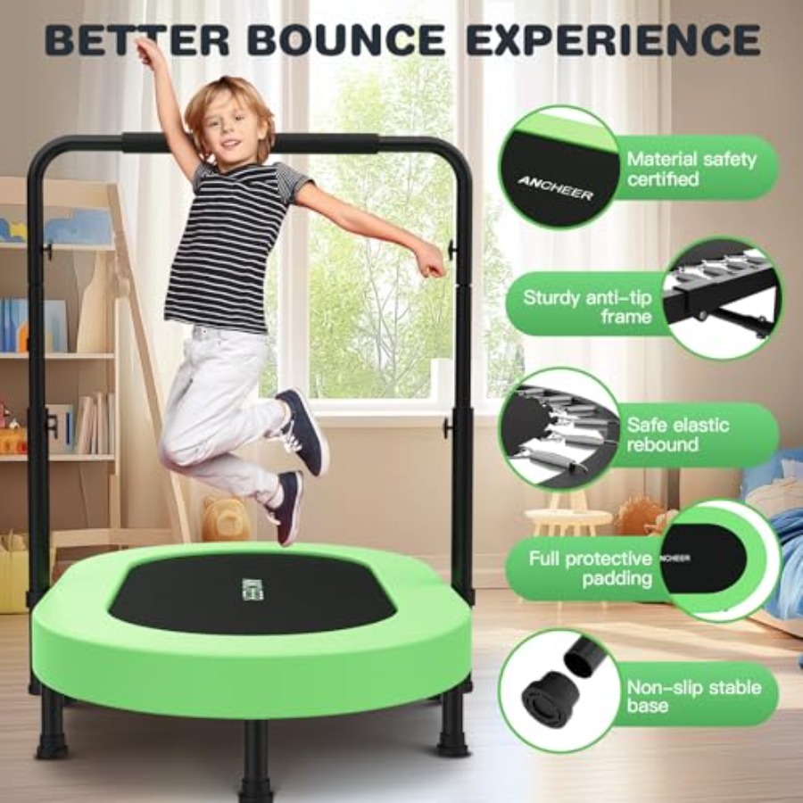 Kleinkind-Trampolin für den In – Trampoline Mini Indoor Bewertung und Preis