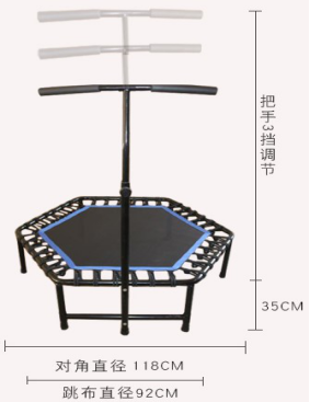 Leises Mini-Trampolin mit vers – Trampoline Mini Indoor Bewertung und Preis