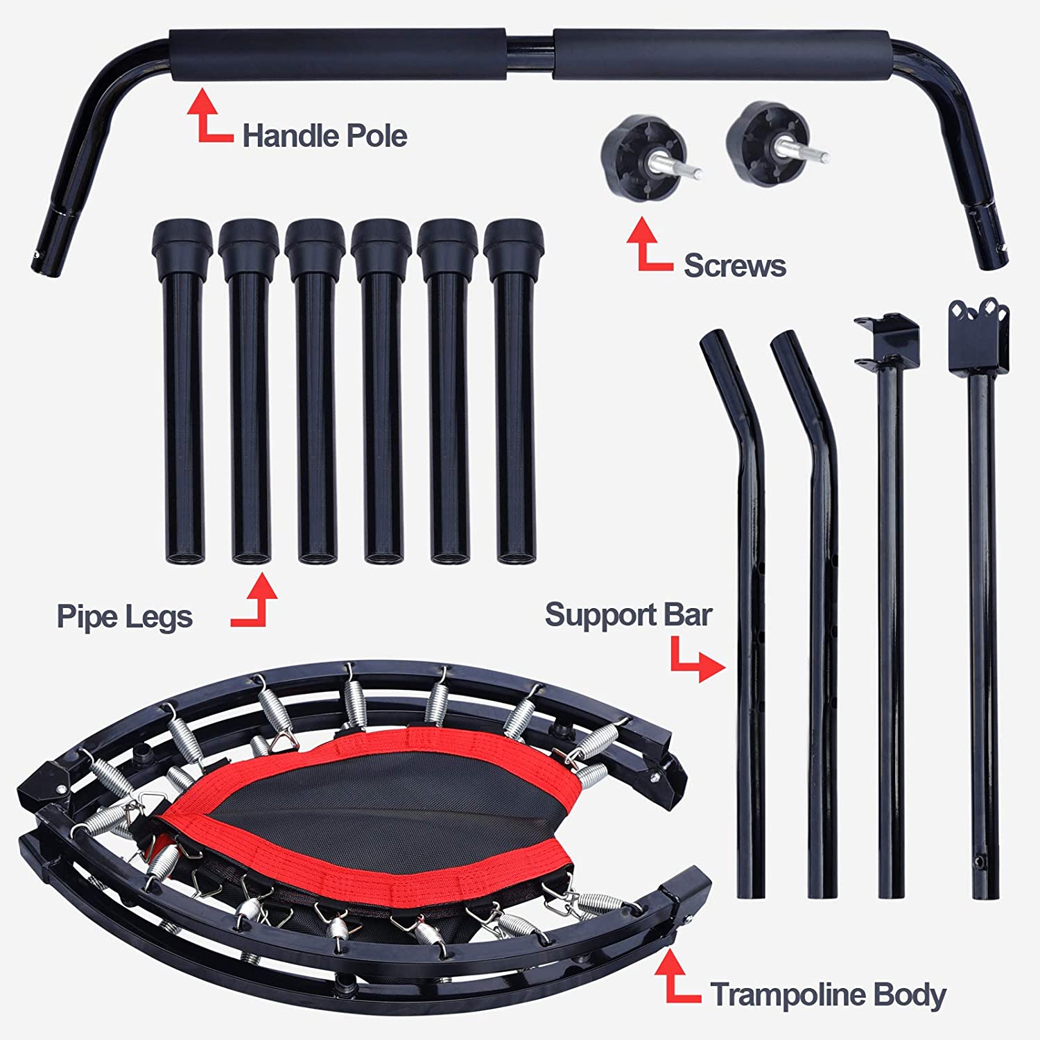 40-Zoll Faltbares Mini-Trampol – Trampoline Mini Indoor Bewertung und Preis