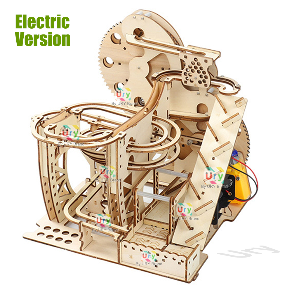Ury 3D Holzpuzzle Murmelbahn-S – Marble Run Set Bewertung und Preis