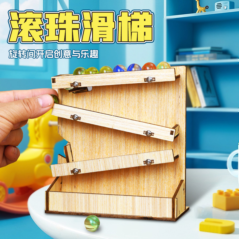 Holz-Murmelbahn DIY-Set, MINT- – Marble Run Set Bewertung und Preis