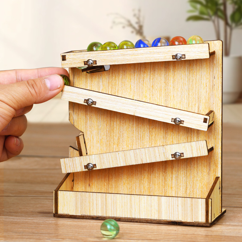 Holz-Murmelbahn DIY-Set, MINT- – Marble Run Set Bewertung und Preis