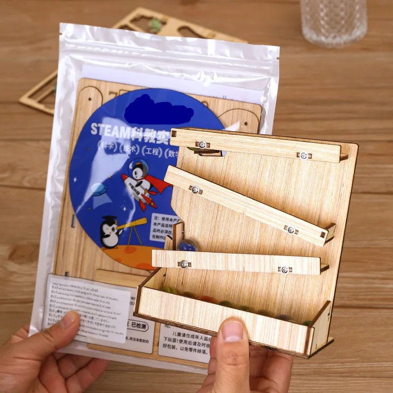 Holz-Murmelbahn DIY-Set, MINT- – Marble Run Set Bewertung und Preis