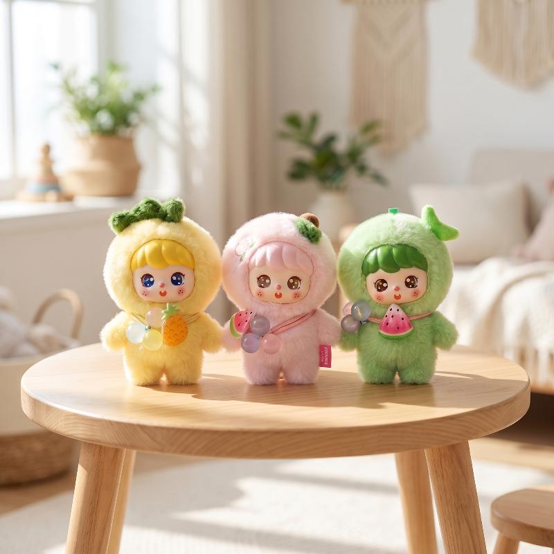 Niedlicher Frucht-Plüschpuppen – Kids Toys Bag Bewertung und Preis
