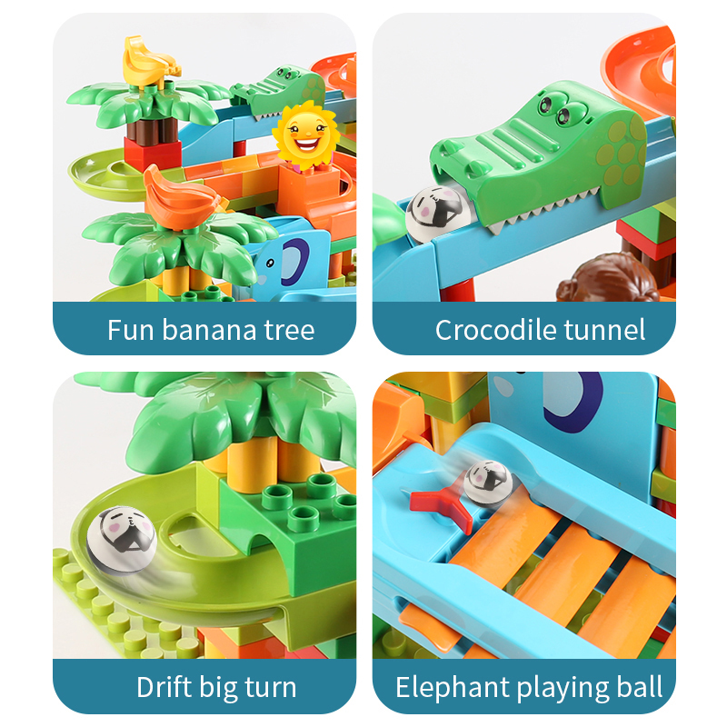 283PCS Große Klavier Rutsche G – Marble Run Set Bewertung und Preis