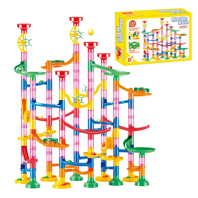 50-142-teiliges 3D-Labyrinth-K – Marble Run Set Bewertung und Preis
