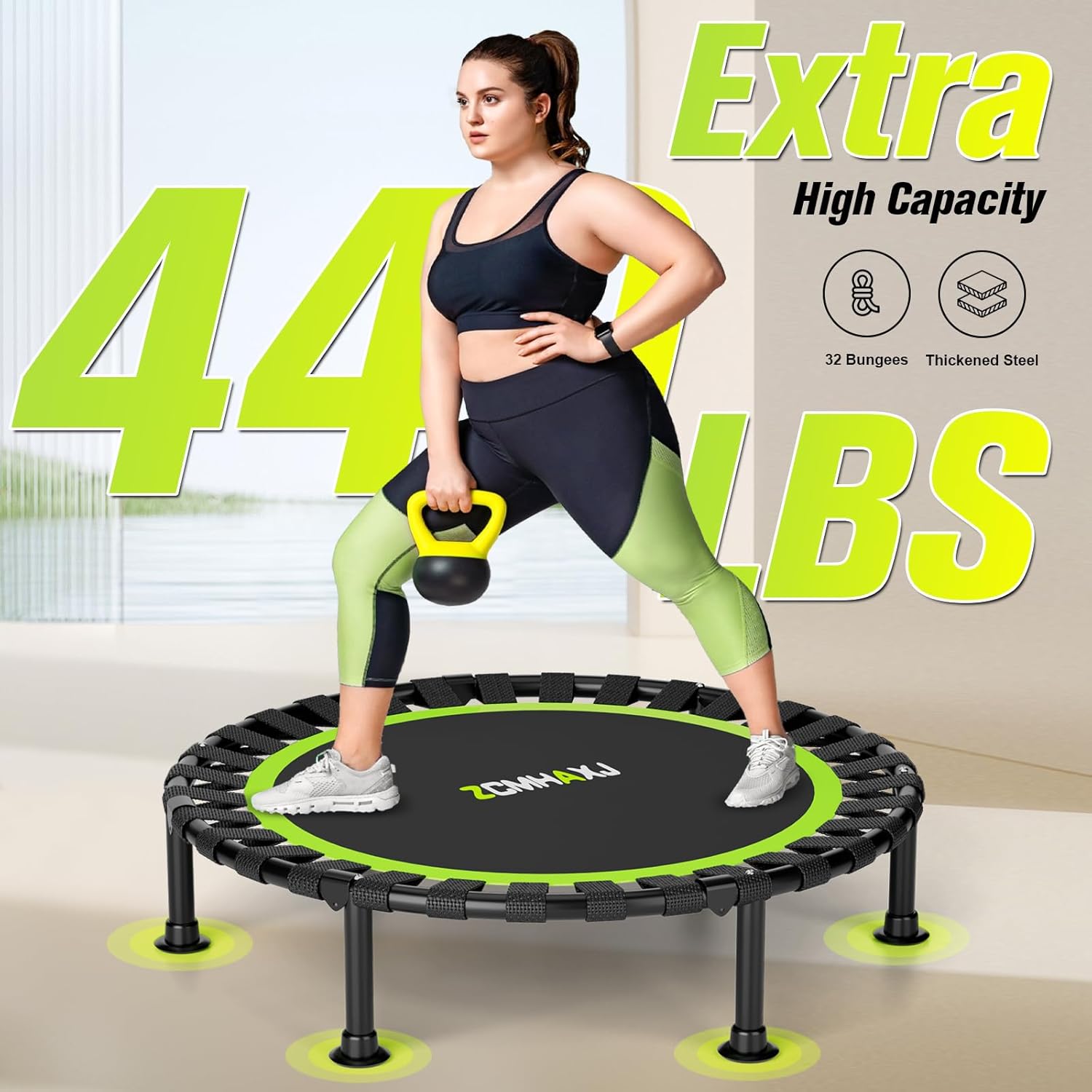 Faltbares Mini-Trampolin 40 Zo – Trampoline Mini Indoor Bewertung und Preis