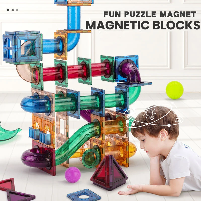 Magnetische Blatt Baustein Des – Marble Run Set Bewertung und Preis