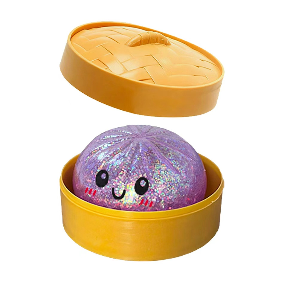 Seltener Goldglanz-Druckball,  – Kids Toys Dumplings Bewertung und Preis