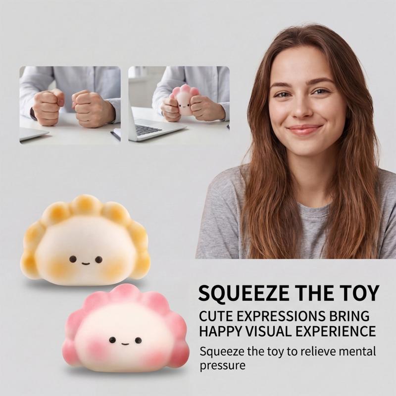 Niedliches sensorisches Stress – Kids Toys Dumplings Bewertung und Preis
