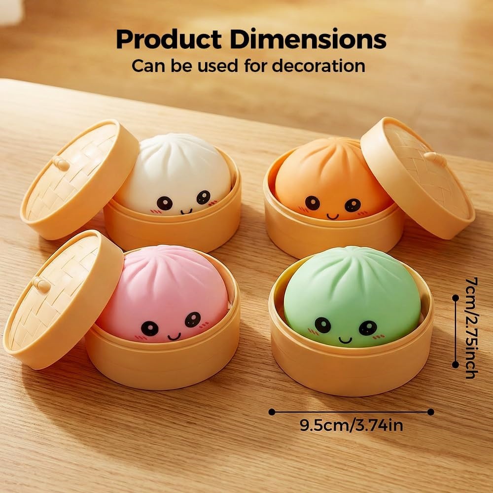 Großer Dumpling-Stressball mit – Kids Toys Dumplings Bewertung und Preis